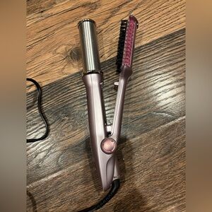 InStyler Rotating Hot Iron - Silver and pink